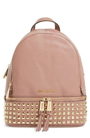 michael kors rose backpack